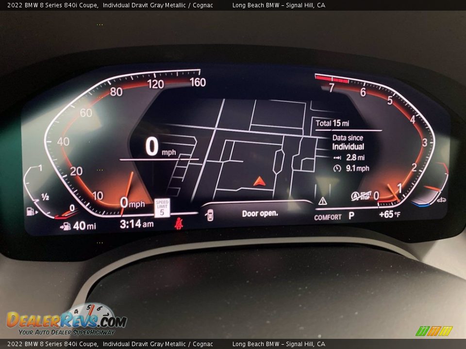 2022 BMW 8 Series 840i Coupe Gauges Photo #17