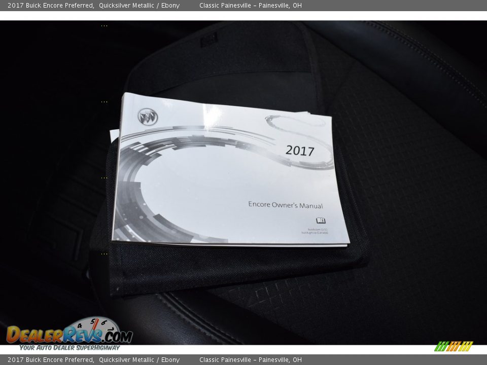 2017 Buick Encore Preferred Quicksilver Metallic / Ebony Photo #16