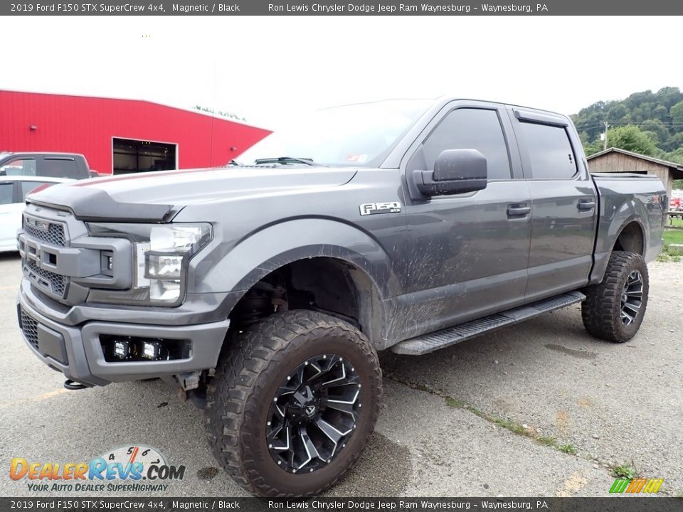 2019 Ford F150 STX SuperCrew 4x4 Magnetic / Black Photo #1