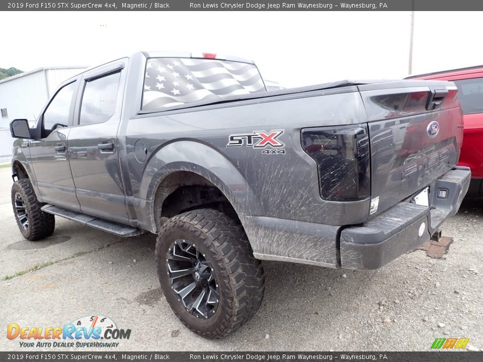 2019 Ford F150 STX SuperCrew 4x4 Magnetic / Black Photo #2