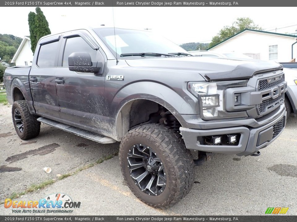 2019 Ford F150 STX SuperCrew 4x4 Magnetic / Black Photo #4