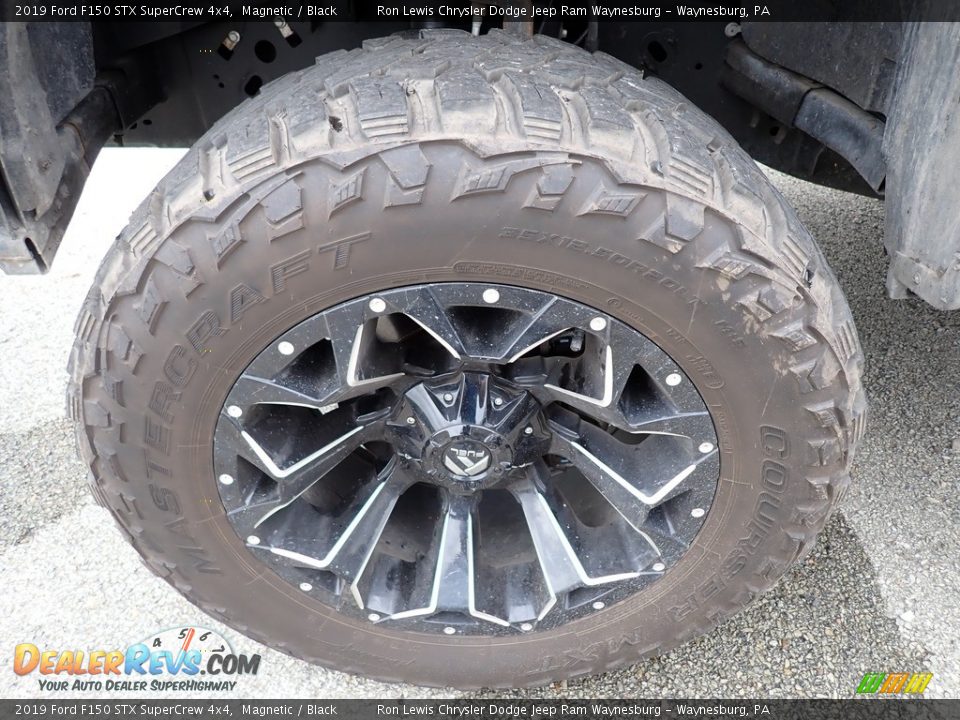Custom Wheels of 2019 Ford F150 STX SuperCrew 4x4 Photo #5