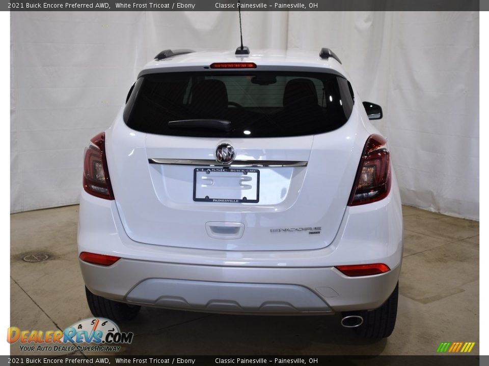 2021 Buick Encore Preferred AWD White Frost Tricoat / Ebony Photo #3