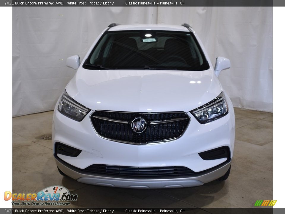 2021 Buick Encore Preferred AWD White Frost Tricoat / Ebony Photo #4