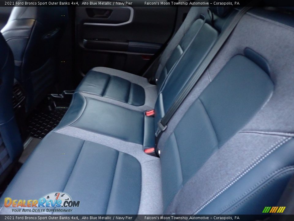 Rear Seat of 2021 Ford Bronco Sport Outer Banks 4x4 Photo #19