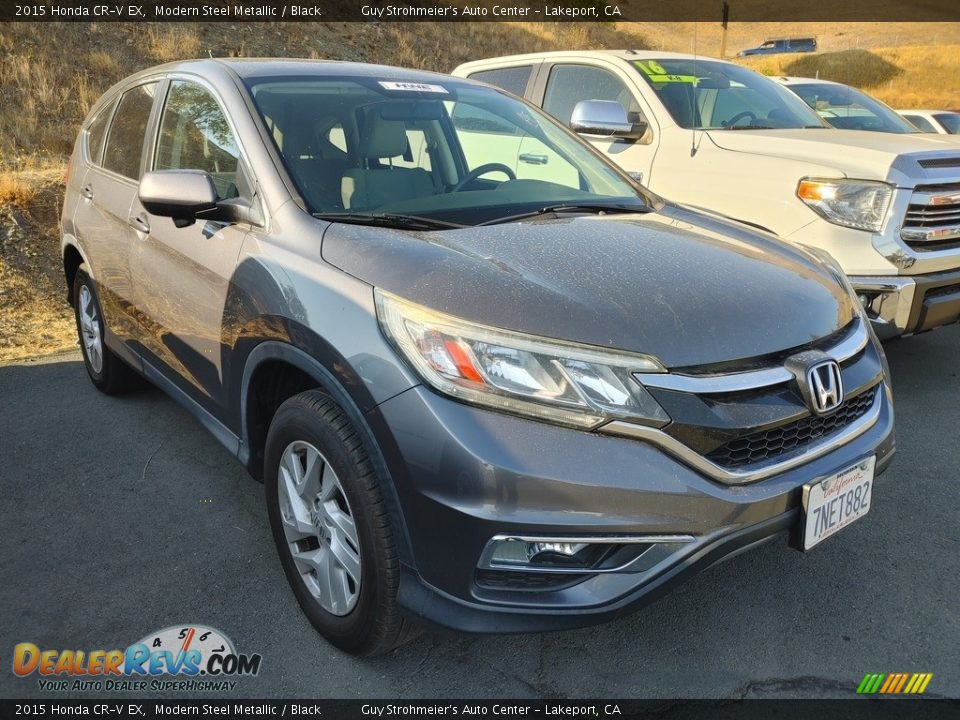 2015 Honda CR-V EX Modern Steel Metallic / Black Photo #1