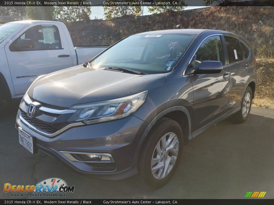 2015 Honda CR-V EX Modern Steel Metallic / Black Photo #3