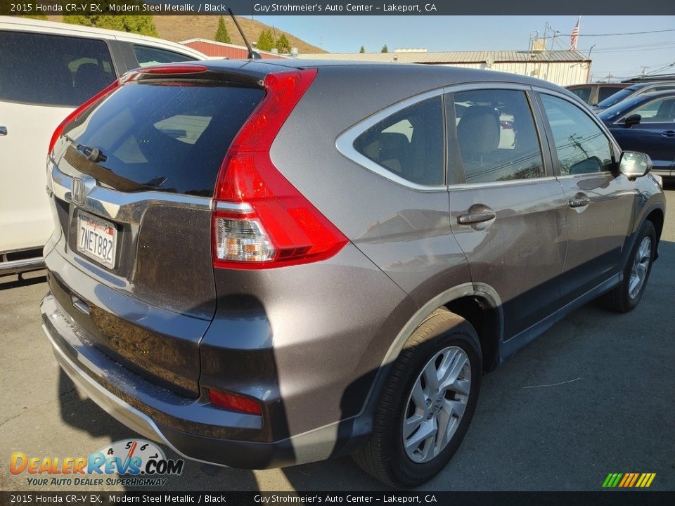 2015 Honda CR-V EX Modern Steel Metallic / Black Photo #4