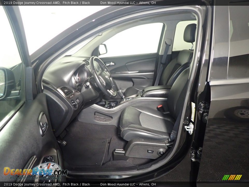 2019 Dodge Journey Crossroad AWD Pitch Black / Black Photo #22