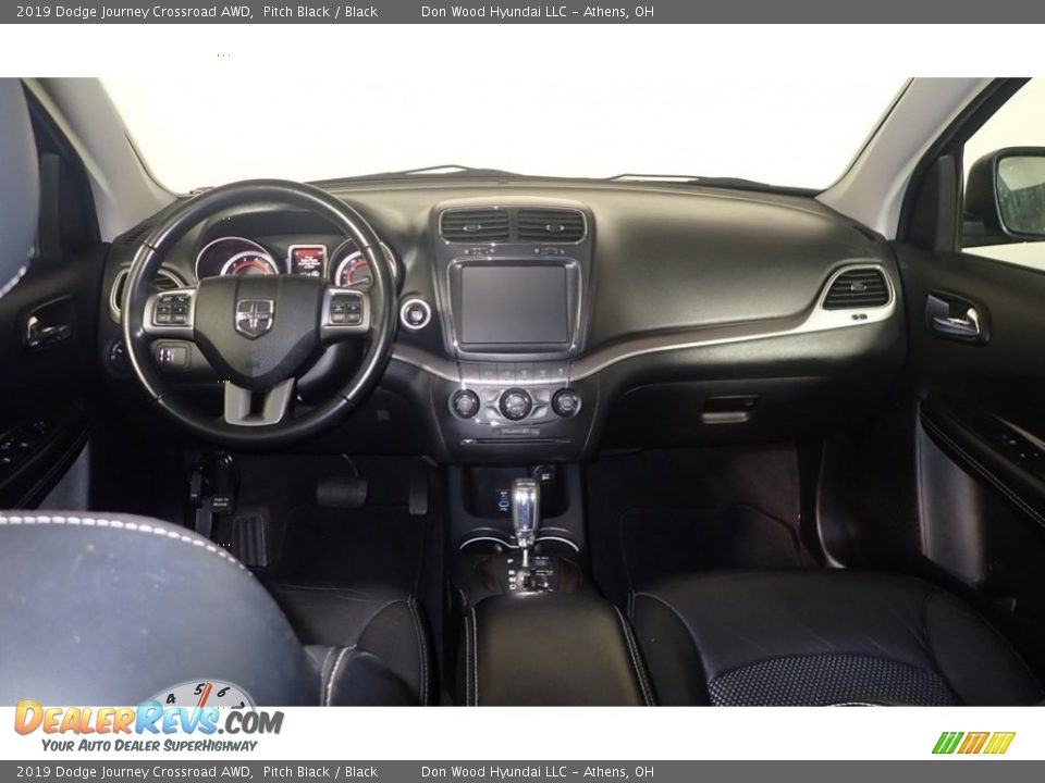 2019 Dodge Journey Crossroad AWD Pitch Black / Black Photo #24