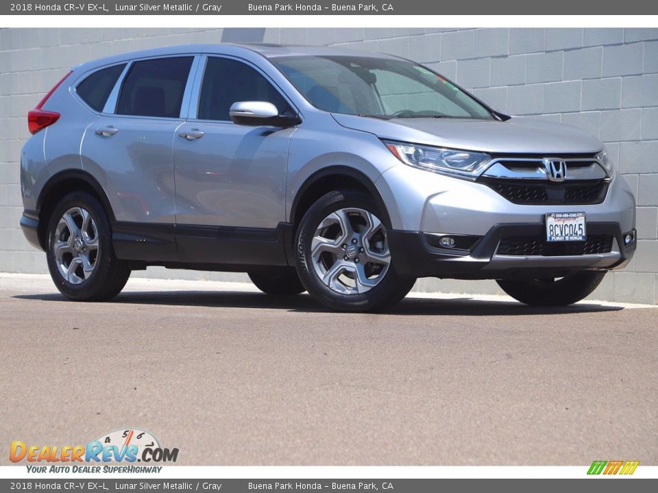 2018 Honda CR-V EX-L Lunar Silver Metallic / Gray Photo #2