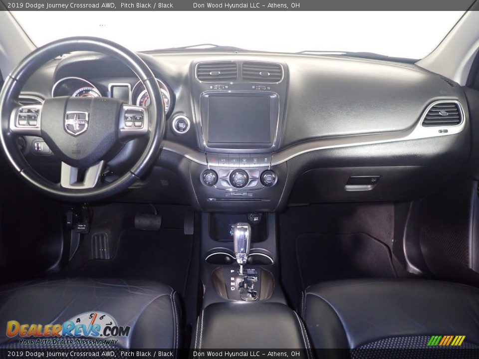 2019 Dodge Journey Crossroad AWD Pitch Black / Black Photo #25