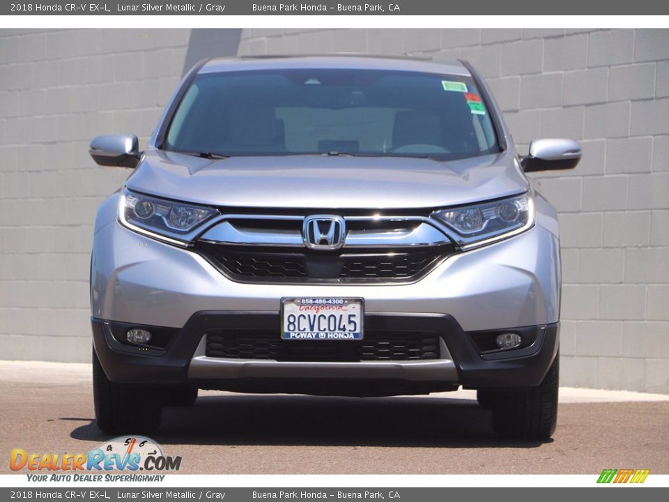 2018 Honda CR-V EX-L Lunar Silver Metallic / Gray Photo #3