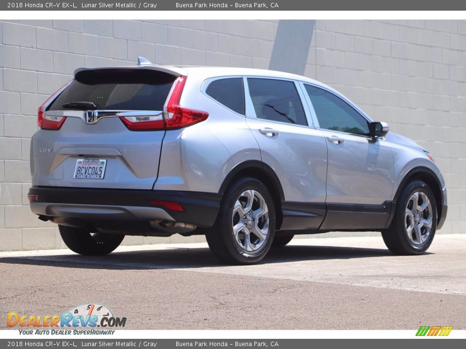 2018 Honda CR-V EX-L Lunar Silver Metallic / Gray Photo #5