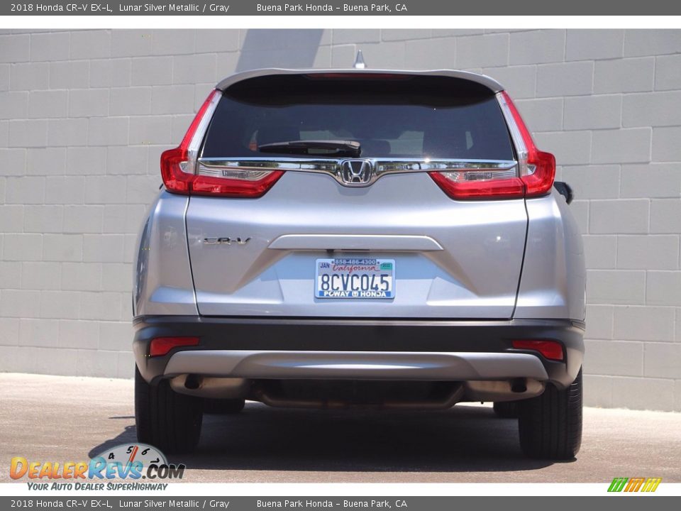 2018 Honda CR-V EX-L Lunar Silver Metallic / Gray Photo #6