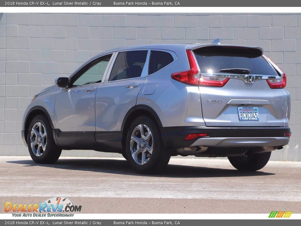 2018 Honda CR-V EX-L Lunar Silver Metallic / Gray Photo #8