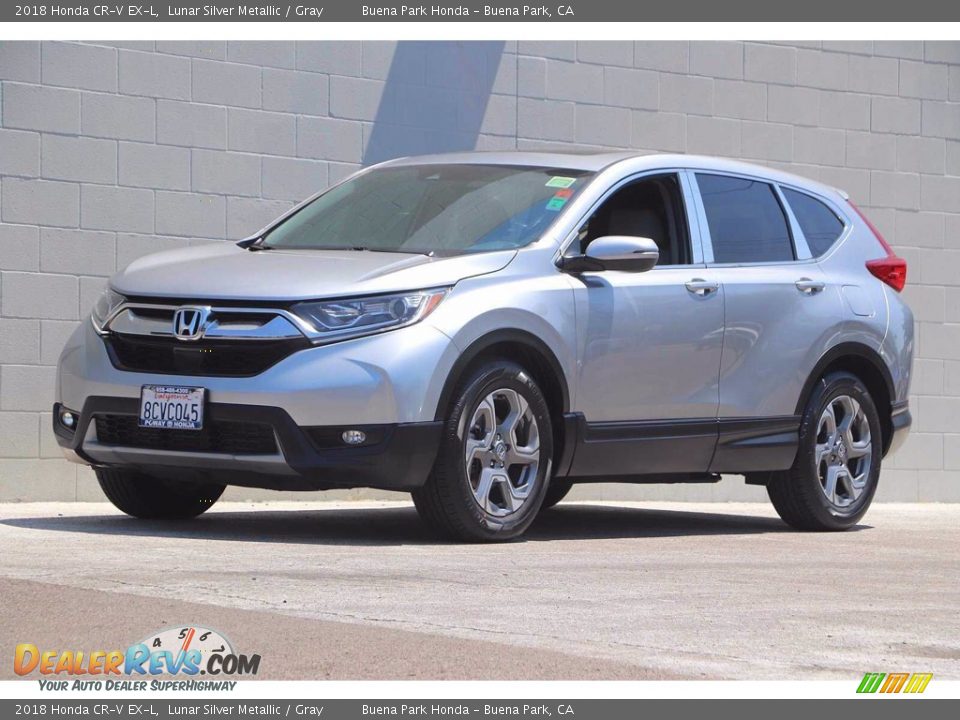 2018 Honda CR-V EX-L Lunar Silver Metallic / Gray Photo #11