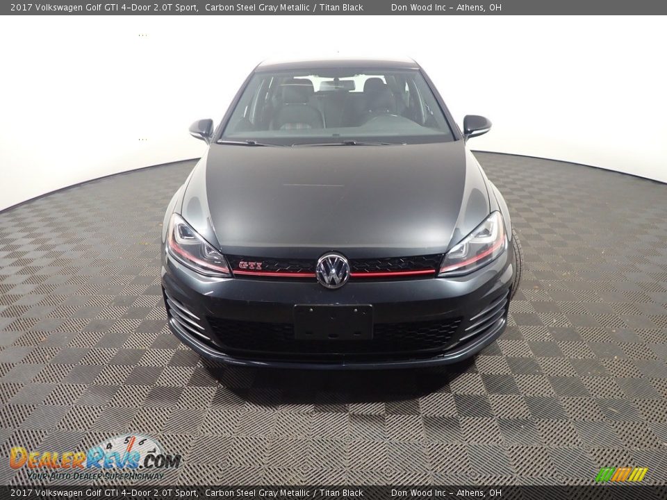 2017 Volkswagen Golf GTI 4-Door 2.0T Sport Carbon Steel Gray Metallic / Titan Black Photo #5