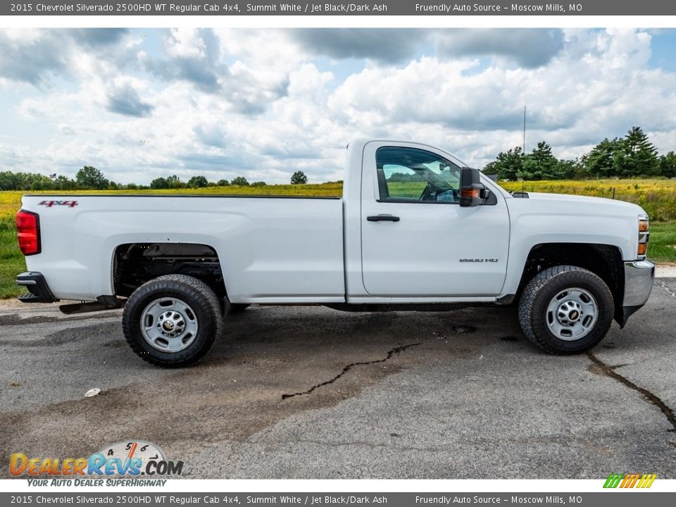 2015 Chevrolet Silverado 2500HD WT Regular Cab 4x4 Summit White / Jet Black/Dark Ash Photo #3