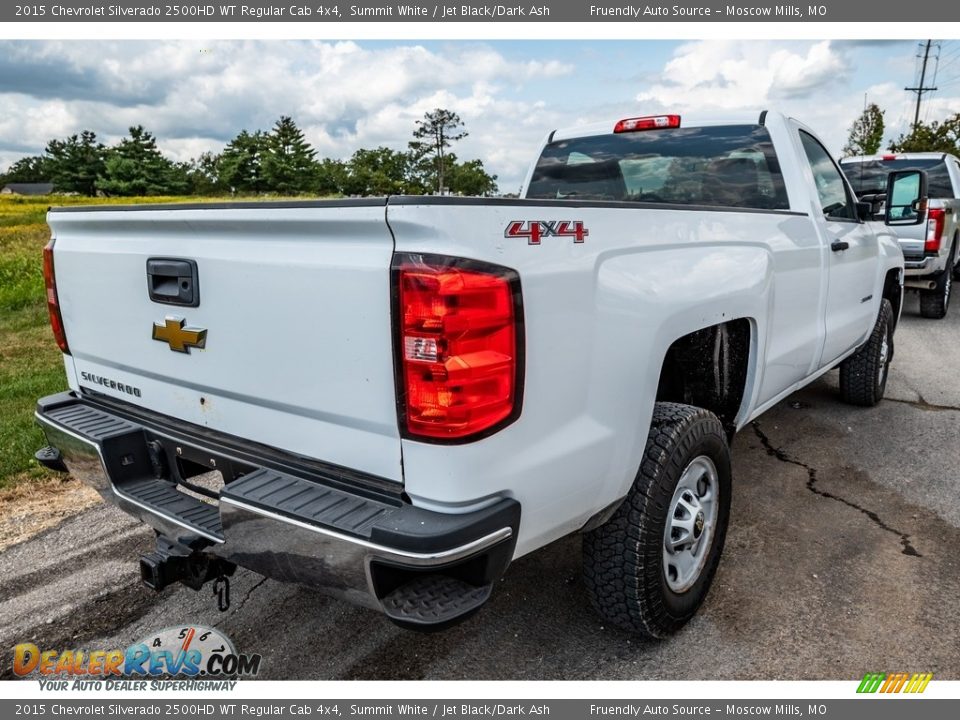 2015 Chevrolet Silverado 2500HD WT Regular Cab 4x4 Summit White / Jet Black/Dark Ash Photo #4