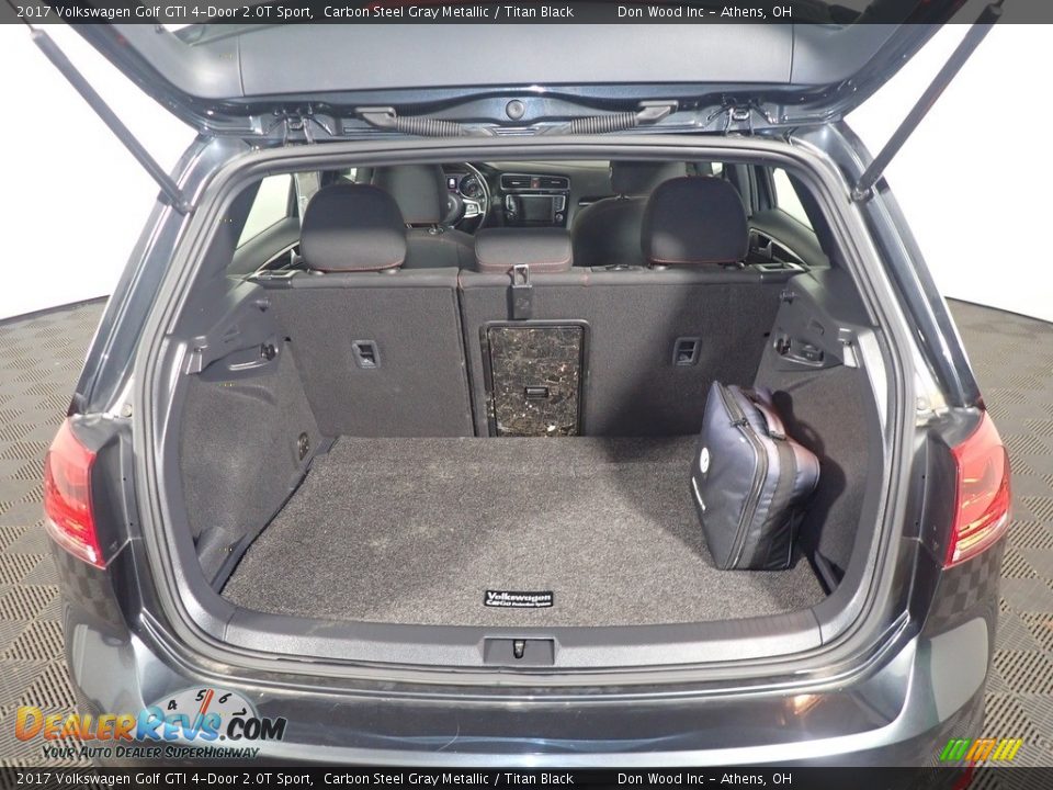 2017 Volkswagen Golf GTI 4-Door 2.0T Sport Carbon Steel Gray Metallic / Titan Black Photo #15