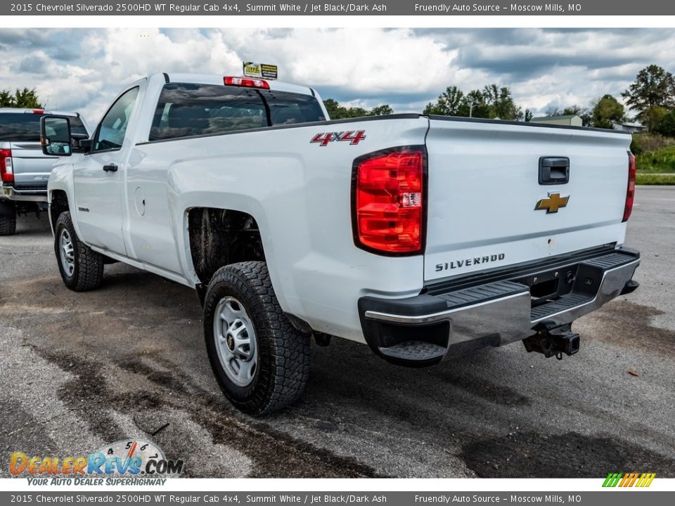 2015 Chevrolet Silverado 2500HD WT Regular Cab 4x4 Summit White / Jet Black/Dark Ash Photo #6