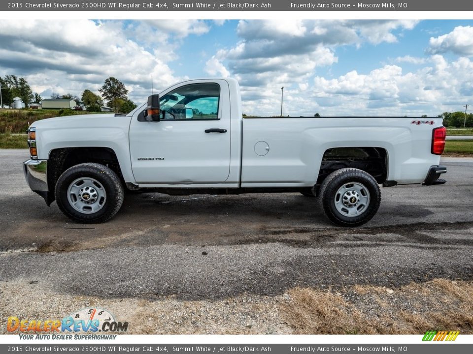 2015 Chevrolet Silverado 2500HD WT Regular Cab 4x4 Summit White / Jet Black/Dark Ash Photo #7