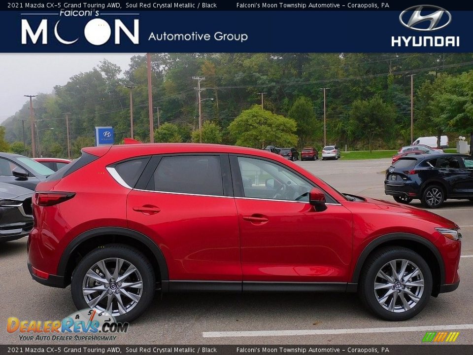 2021 Mazda CX-5 Grand Touring AWD Soul Red Crystal Metallic / Black Photo #1