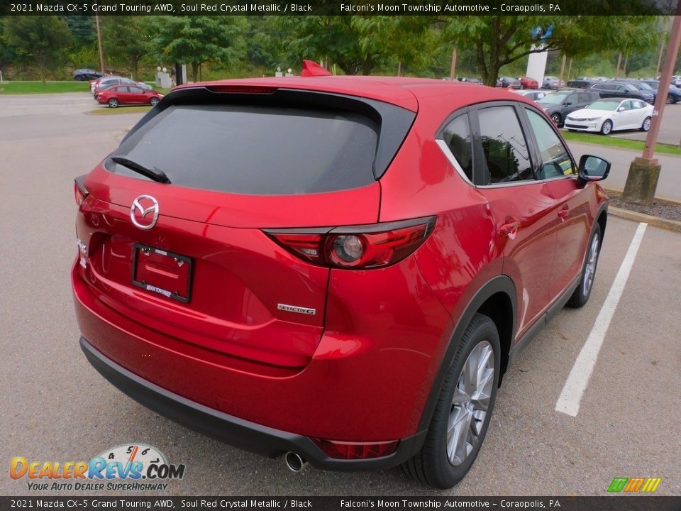 2021 Mazda CX-5 Grand Touring AWD Soul Red Crystal Metallic / Black Photo #2