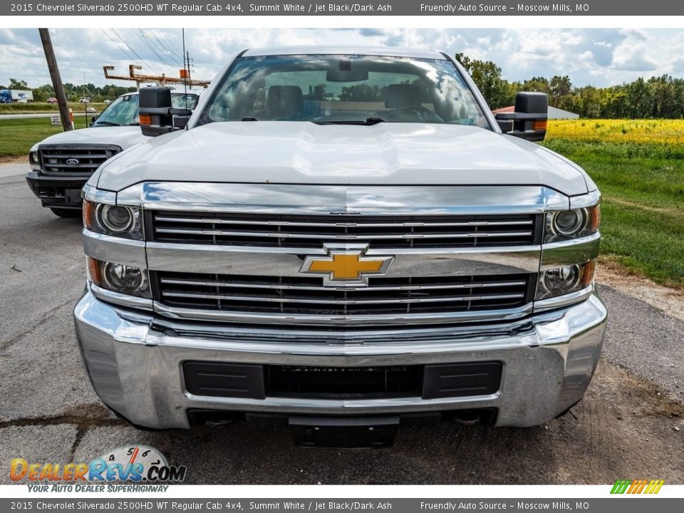 2015 Chevrolet Silverado 2500HD WT Regular Cab 4x4 Summit White / Jet Black/Dark Ash Photo #9