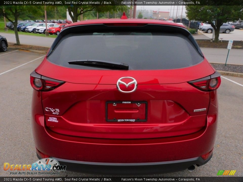 2021 Mazda CX-5 Grand Touring AWD Soul Red Crystal Metallic / Black Photo #3