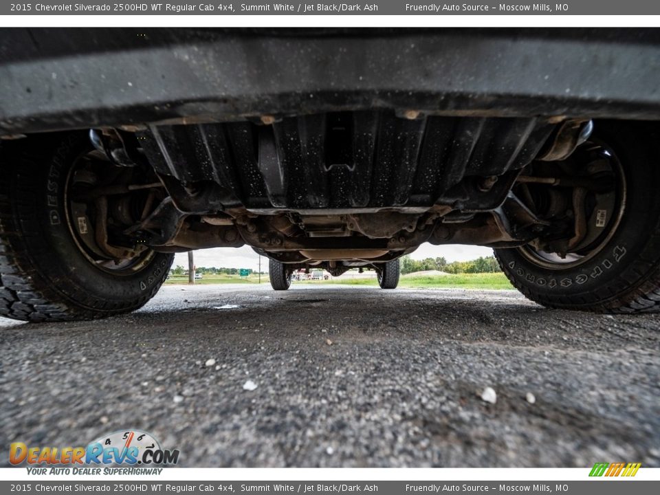 2015 Chevrolet Silverado 2500HD WT Regular Cab 4x4 Summit White / Jet Black/Dark Ash Photo #10