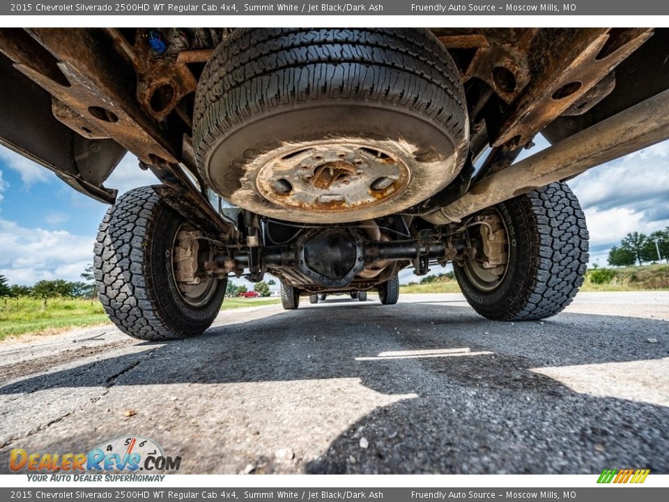 2015 Chevrolet Silverado 2500HD WT Regular Cab 4x4 Summit White / Jet Black/Dark Ash Photo #13