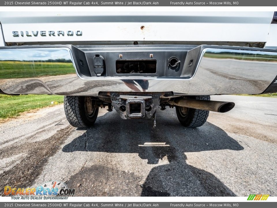 2015 Chevrolet Silverado 2500HD WT Regular Cab 4x4 Summit White / Jet Black/Dark Ash Photo #14