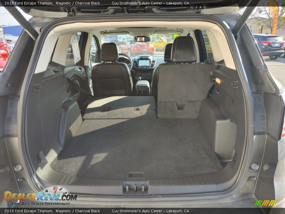 2018 Ford Escape Titanium Magnetic / Charcoal Black Photo #10