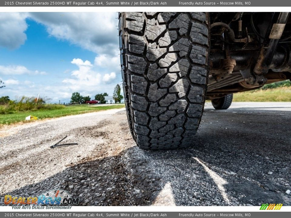 2015 Chevrolet Silverado 2500HD WT Regular Cab 4x4 Summit White / Jet Black/Dark Ash Photo #15