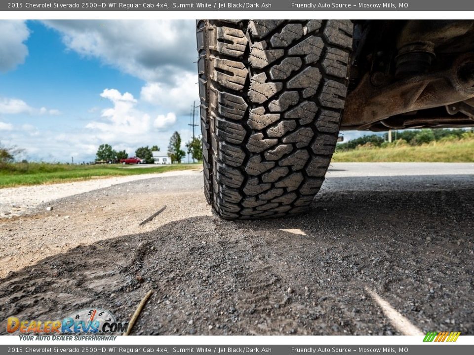 2015 Chevrolet Silverado 2500HD WT Regular Cab 4x4 Summit White / Jet Black/Dark Ash Photo #16