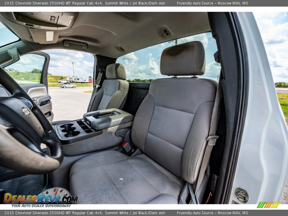 2015 Chevrolet Silverado 2500HD WT Regular Cab 4x4 Summit White / Jet Black/Dark Ash Photo #18