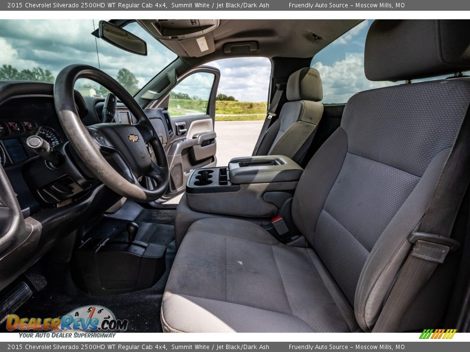 2015 Chevrolet Silverado 2500HD WT Regular Cab 4x4 Summit White / Jet Black/Dark Ash Photo #19