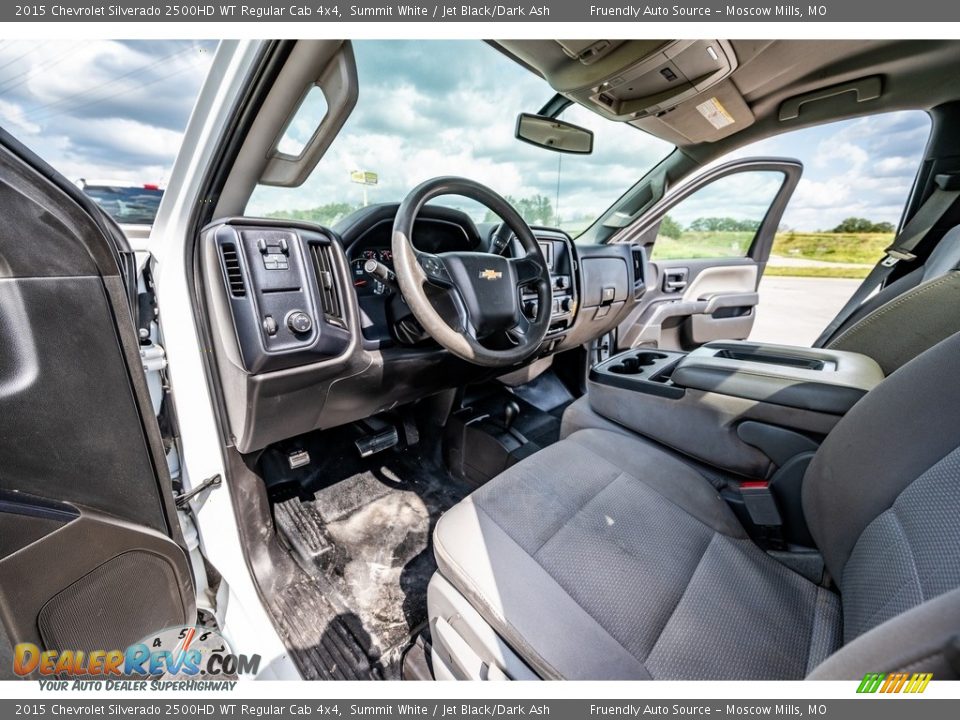 2015 Chevrolet Silverado 2500HD WT Regular Cab 4x4 Summit White / Jet Black/Dark Ash Photo #20