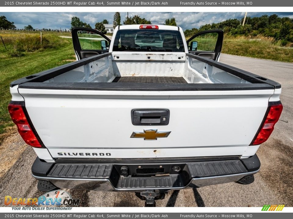 2015 Chevrolet Silverado 2500HD WT Regular Cab 4x4 Summit White / Jet Black/Dark Ash Photo #22