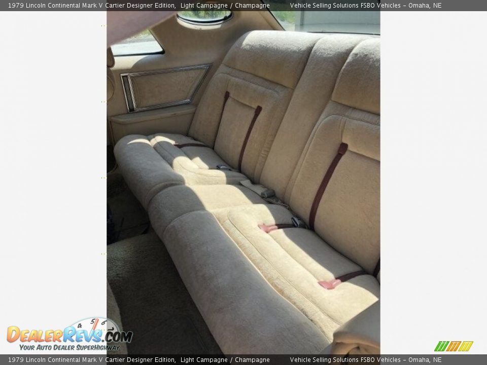 1979 Lincoln Continental Mark V Cartier Designer Edition Light Campagne / Champagne Photo #5