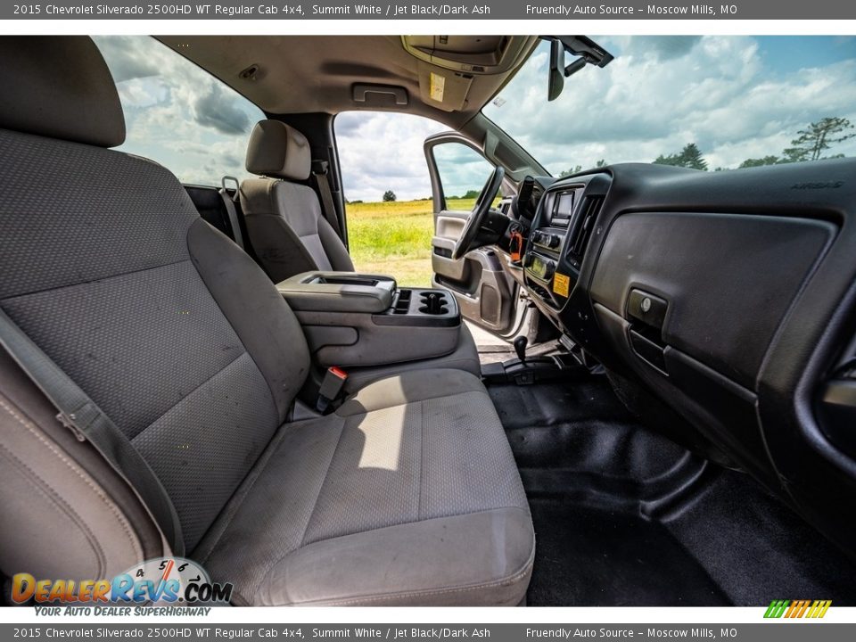 2015 Chevrolet Silverado 2500HD WT Regular Cab 4x4 Summit White / Jet Black/Dark Ash Photo #25