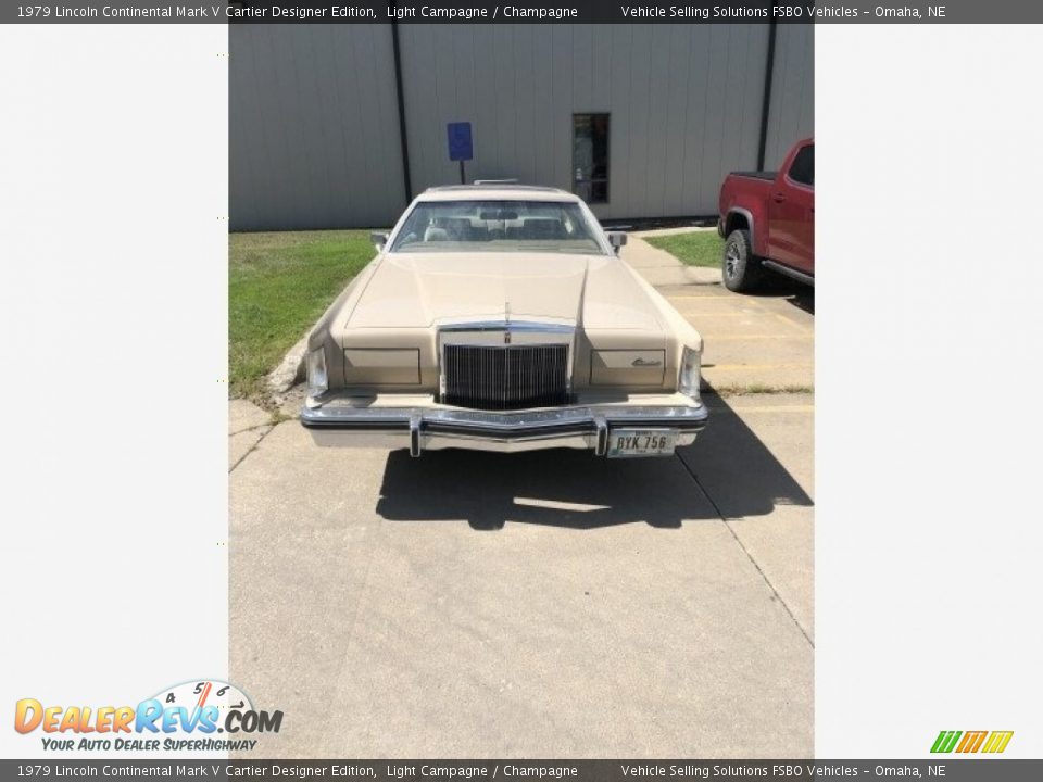 1979 Lincoln Continental Mark V Cartier Designer Edition Light Campagne / Champagne Photo #7