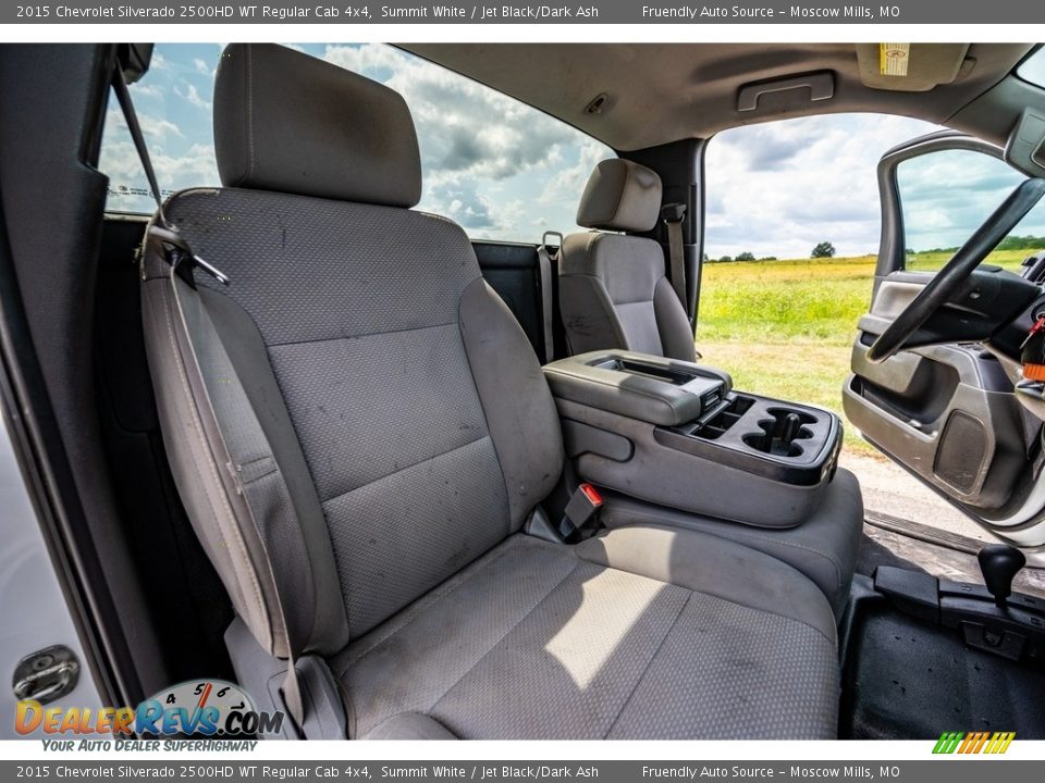 2015 Chevrolet Silverado 2500HD WT Regular Cab 4x4 Summit White / Jet Black/Dark Ash Photo #26