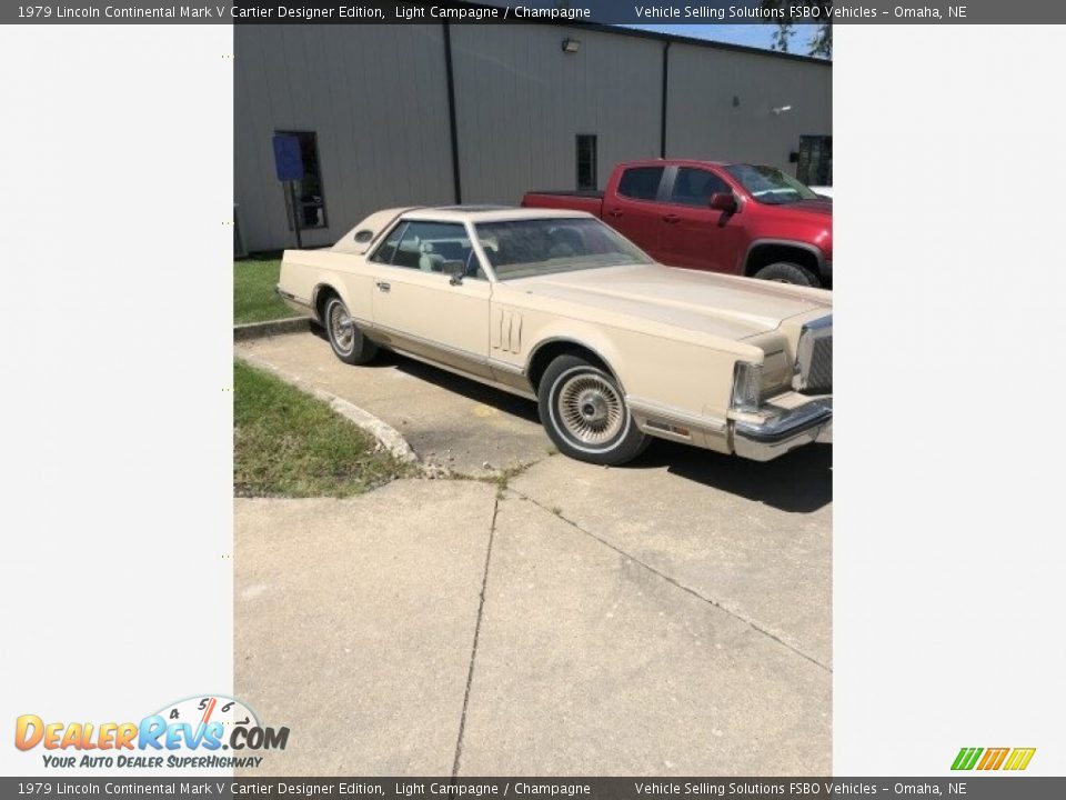 1979 Lincoln Continental Mark V Cartier Designer Edition Light Campagne / Champagne Photo #8