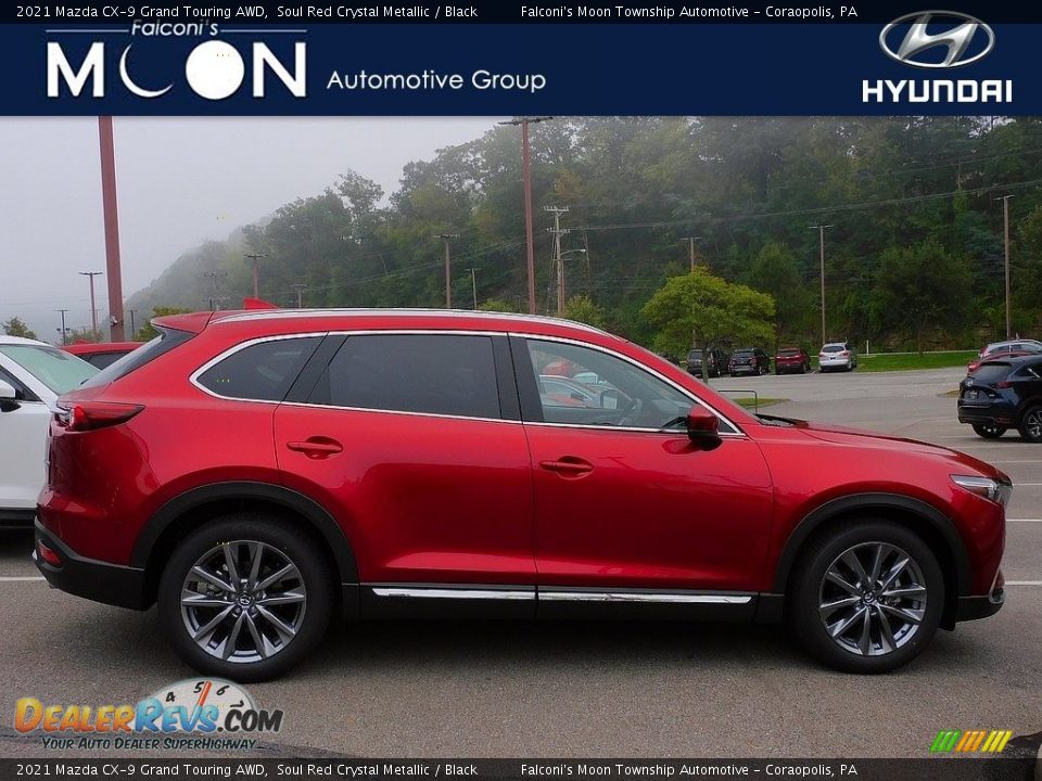 2021 Mazda CX-9 Grand Touring AWD Soul Red Crystal Metallic / Black Photo #1