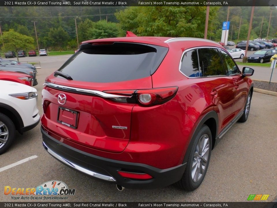 2021 Mazda CX-9 Grand Touring AWD Soul Red Crystal Metallic / Black Photo #2