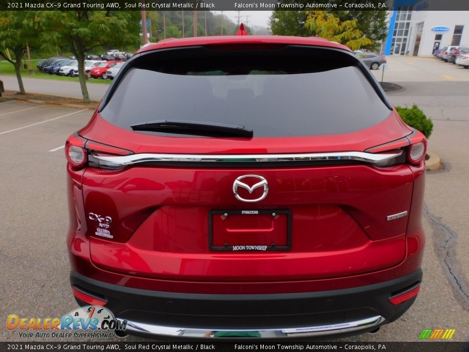 2021 Mazda CX-9 Grand Touring AWD Soul Red Crystal Metallic / Black Photo #3