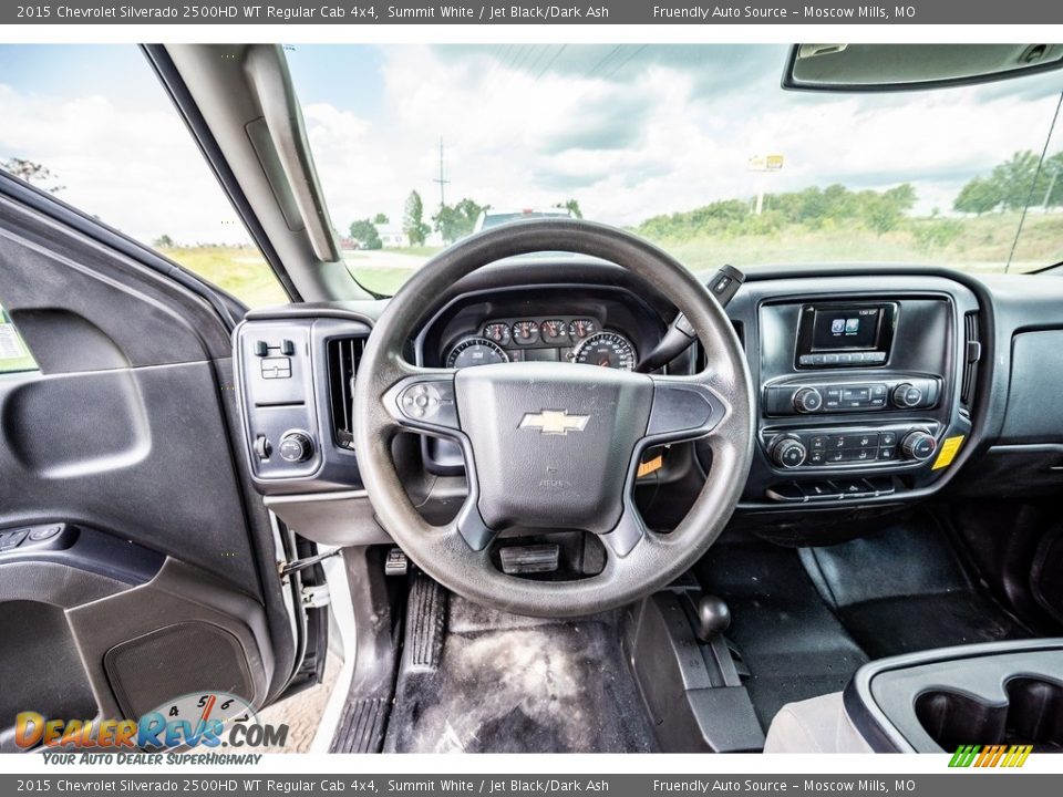 2015 Chevrolet Silverado 2500HD WT Regular Cab 4x4 Summit White / Jet Black/Dark Ash Photo #29